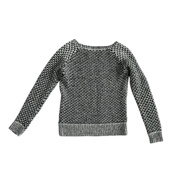 Sparrow Anthropologie Black and White Wool Blend Sweater - Picture 4 of 4